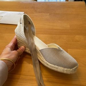 New Soludos Lyon wedge espadrille 8.5